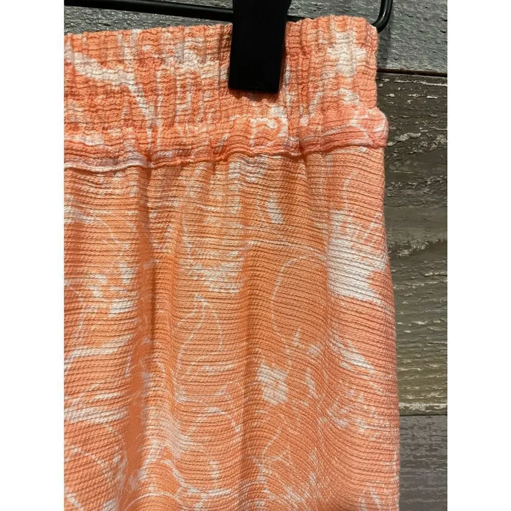 INC XS NWT peach trumpet style loose fit skirt